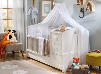 BABY COTTON Детская кровать-трансформер 2 20.24.1016.00 в Большой Мурте - bolshaya-murta.mebel54.com | фото