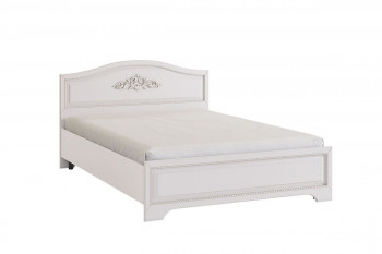 Белла Кровать 1.4 комфорт белый/джелато софт в Большой Мурте - bolshaya-murta.mebel54.com | фото