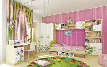Детская комната Флёр (Белый/корпус Клен) в Большой Мурте - bolshaya-murta.mebel54.com | фото