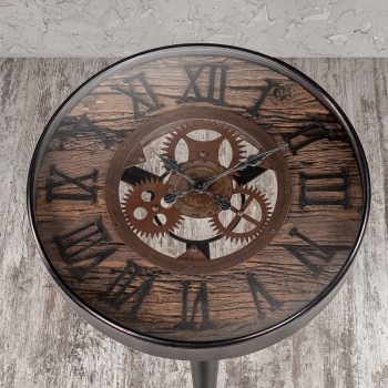 Журнальный столик-часы Слипер (ширина 610 мм) в Большой Мурте - bolshaya-murta.mebel54.com | фото