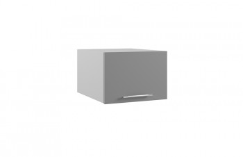 Корато ГПГФ 500 шкаф верхний горизонтальный с фрезеровкой (Кварц бежевый/корпус Серый) в Большой Мурте - bolshaya-murta.mebel54.com | фото