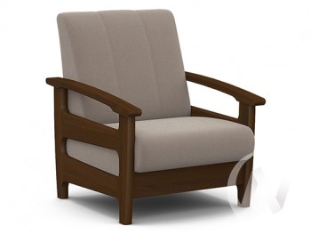 Кресло для отдыха Омега (орех лак/CATANIA COCOA) в Большой Мурте - bolshaya-murta.mebel54.com | фото