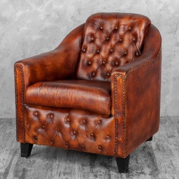 Кресло кожаное Элегант в Большой Мурте - bolshaya-murta.mebel54.com | фото