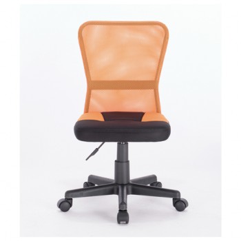 Кресло компактное BRABIX Smart MG-313 (черный, оранжевый) в Большой Мурте - bolshaya-murta.mebel54.com | фото