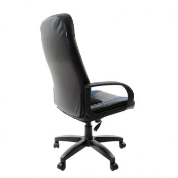 Кресло офисное BRABIX Strike EX-525 (сине-черный) в Большой Мурте - bolshaya-murta.mebel54.com | фото