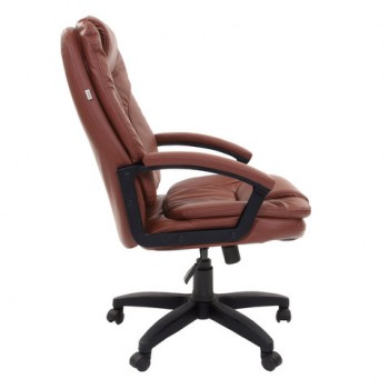 Кресло офисное BRABIX Trend EX-568 (коричневый) в Большой Мурте - bolshaya-murta.mebel54.com | фото