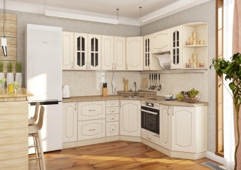 Кухонный гарнитур Классика-1 в Большой Мурте - bolshaya-murta.mebel54.com | фото