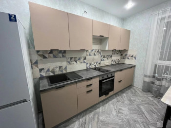 Модульная кухня Норд 2,5 м (Софт какао/Белый) в Большой Мурте - bolshaya-murta.mebel54.com | фото