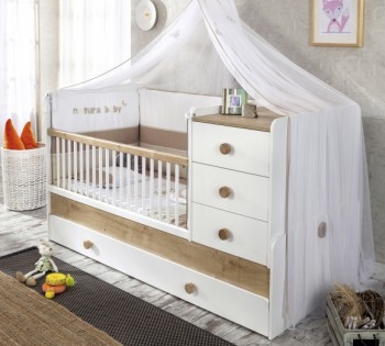 NATURA BABY Детская кровать-трансформер 20.31.1015.00 в Большой Мурте - bolshaya-murta.mebel54.com | фото