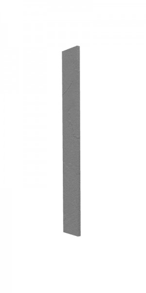 Панель торцевая (для шкафа верхнего торцевого высокого) ВПТ 400 Лофт (Штукатурка серая) в Большой Мурте - bolshaya-murta.mebel54.com | фото