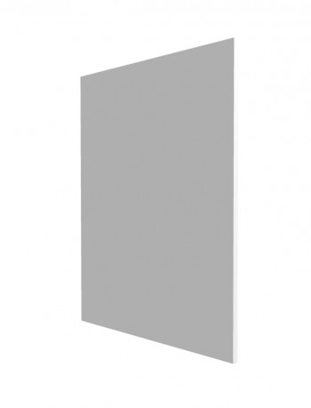 Панель торцевая С Ройс (для шкафов нижних) Белый софт в Большой Мурте - bolshaya-murta.mebel54.com | фото