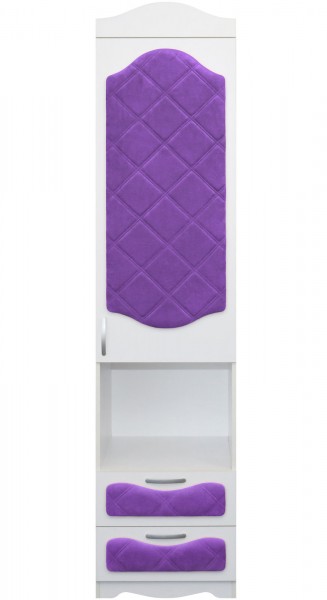 Пенал с ящиками серии Иллюзия 32 Фиолетовый в Большой Мурте - bolshaya-murta.mebel54.com | фото