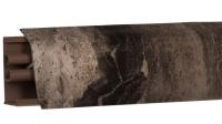 Плинтус LB-38, L=3000мм, мрамор бергамо темный в Большой Мурте - bolshaya-murta.mebel54.com | фото