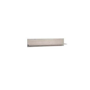 Полка навесная Саманта Дуб харбор белый в Большой Мурте - bolshaya-murta.mebel54.com | фото