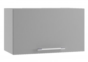 Ройс ПГ 600 Шкаф верхний горизонтальный (Графит софт/корпус Серый) в Большой Мурте - bolshaya-murta.mebel54.com | фото