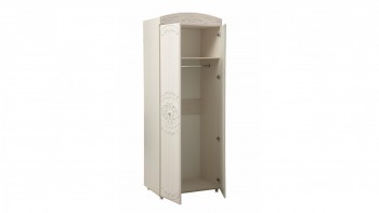 Шкаф 2-х дверный комбинированный "Каролина" (патина) в Большой Мурте - bolshaya-murta.mebel54.com | фото