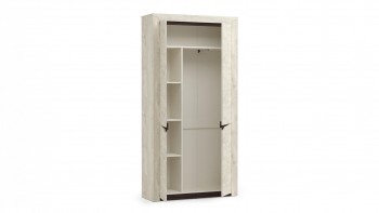 Шкаф для одежды 33.18 Лючия бетон в Большой Мурте - bolshaya-murta.mebel54.com | фото