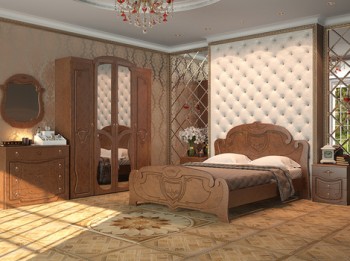 Спальный гарнитур Мария  в Большой Мурте - bolshaya-murta.mebel54.com | фото