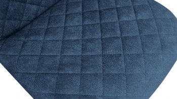 Стул «Ричи» К3 Черный муар/Микровелюр Wellmart Blue в Большой Мурте - bolshaya-murta.mebel54.com | фото