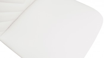 Стул «Шерри» К1С Черный муар/Кож зам Polo White в Большой Мурте - bolshaya-murta.mebel54.com | фото