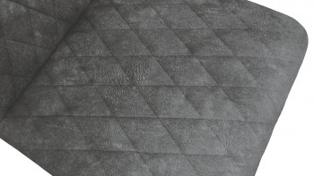 Стул «Стенли» К3 Белый/Микровелюр Wellmart Graphite в Большой Мурте - bolshaya-murta.mebel54.com | фото