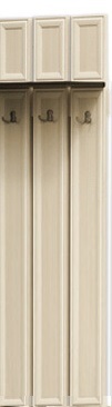 Вешалка для одежды навесная ДЛЯ ПРИХОЖЕЙ ВШ Венге/Дуб выбеленный в Большой Мурте - bolshaya-murta.mebel54.com | фото