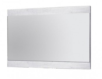 Зеркало навесное 33.13 "Лючия"/(бетон пайн белый) в Большой Мурте - bolshaya-murta.mebel54.com | фото